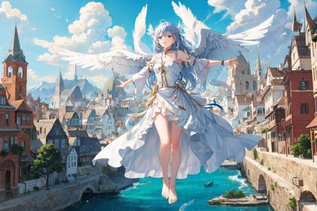 245285-1650892227-masterpiece, best quality, absurdres, perfect antomy, cinematic lighting, 1girl, angel wings, architecture, barefoot, bridge, bu.png